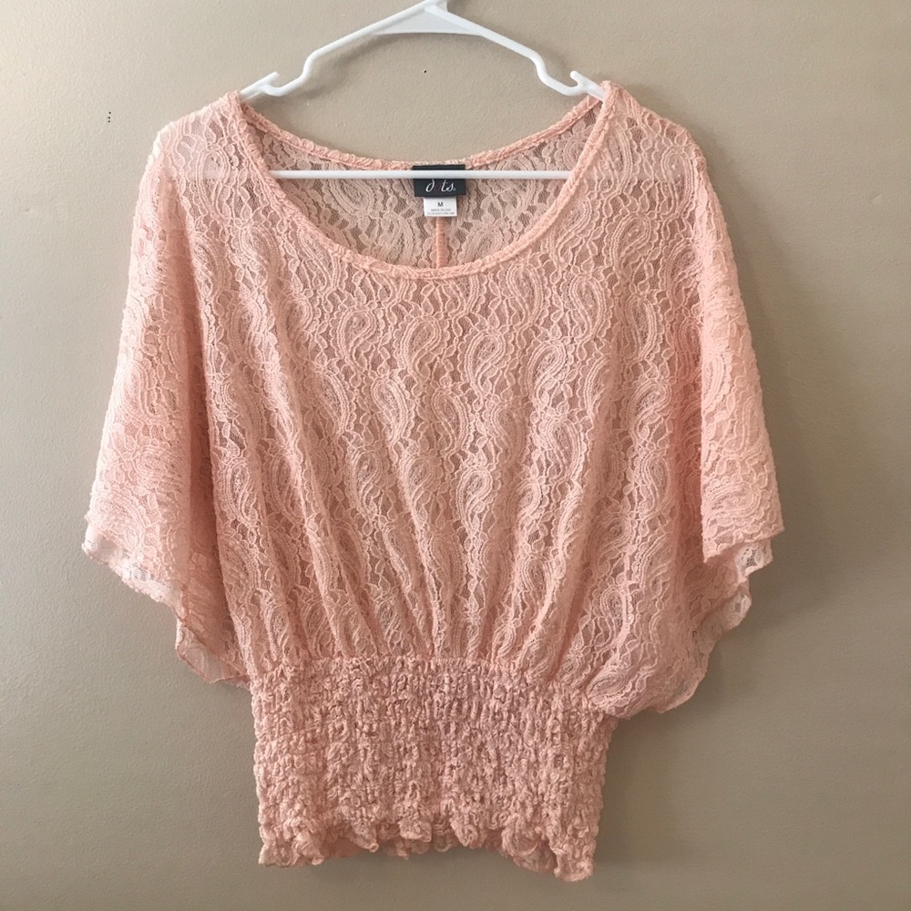 Lacey pink top